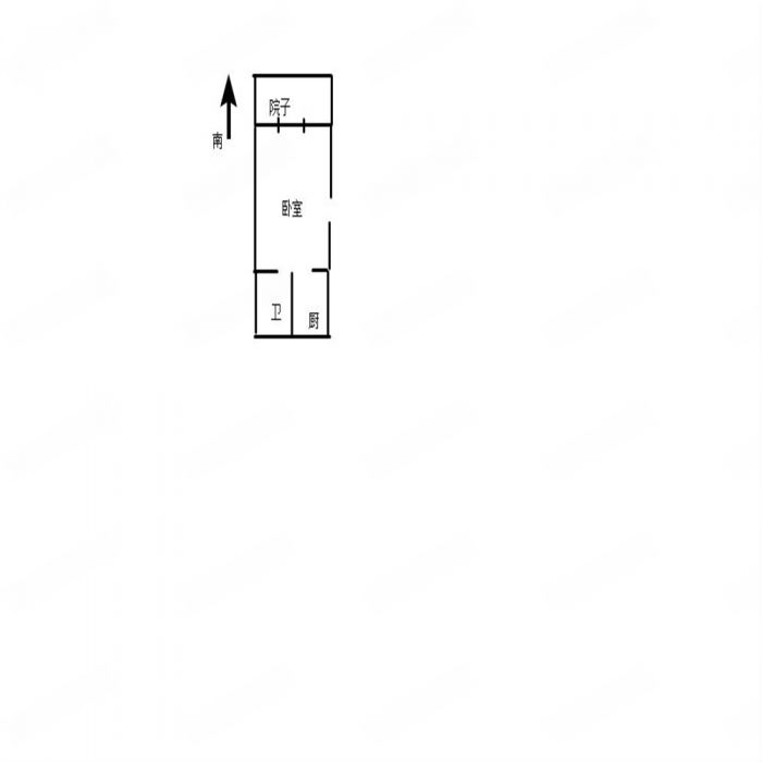 板桥东村 1室1厅1卫 32m&sup2;