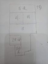 银花苑 2室1厅1卫 64.37m&sup2;