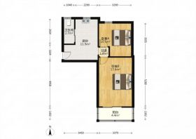 易家桥新村 2室1厅1卫 55.6m&sup2;