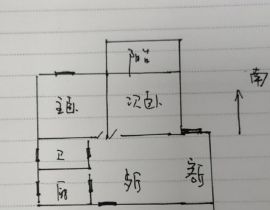 天安花园 2室2厅1卫 96.18m&sup2;