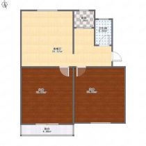 金辉花园 2室1厅1卫 80.00m&sup2;