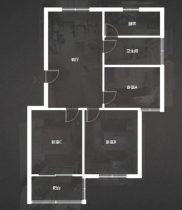 教育新村 2室2厅1卫 90m&sup2;