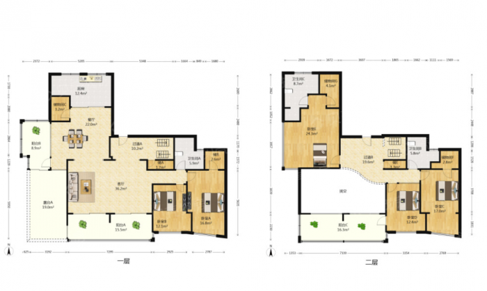 景华城 5室2厅3卫 311.77m&sup2;