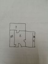 公园二村 1室1厅1卫 50m&sup2;