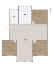 曙光社区 3室1厅1卫 91m&sup2;