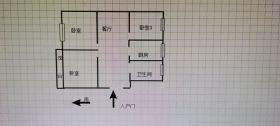 五山新苑 3室1厅1卫 92m&sup2;