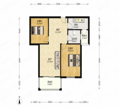 学士府 3室1厅1卫 86.00m&sup2;