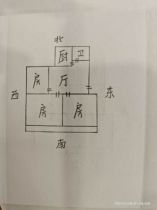 北濠桥东村 4室3厅1卫 87m&sup2;
