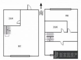 南山国际社区 1室1厅1卫 36m&sup2;