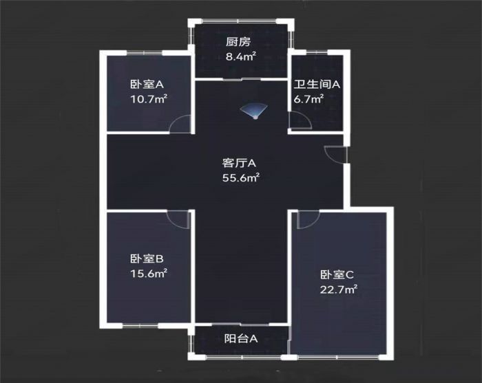 世纪新城 5室1厅1卫 208m&sup2;