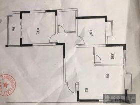 炜赋花苑 2室2厅1卫 91m&sup2;