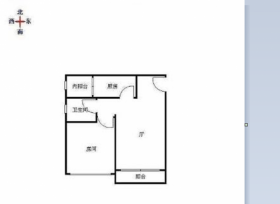 世家花园 2室1厅1卫 69m&sup2;