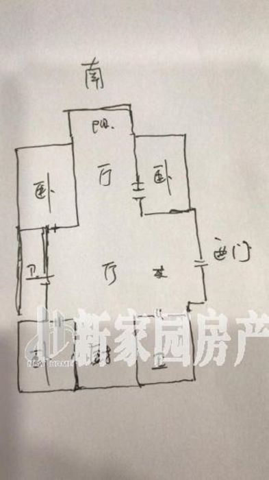 德民花苑东区 3室2厅2卫 131m&sup2;