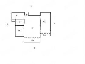恒盛豪庭 2室1厅1卫 95m&sup2;