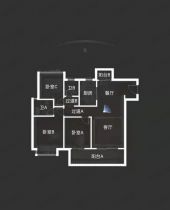 雍华府 3室2厅2卫 114m&sup2;