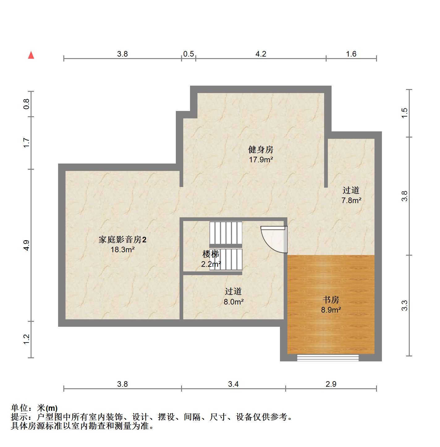 祥生云境 3室2厅2卫 215.00m²