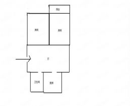 恒基花苑 2室1厅1卫 90m&sup2;