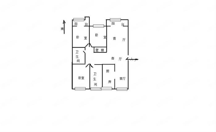 东方花苑 3室2厅2卫 138.94m&sup2;