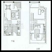 鸿运大厦 2室1厅1卫 90m&sup2;