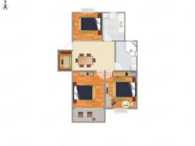学田东苑 3室1厅1卫 100m&sup2;