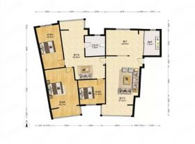 玖珑城 4室2厅2卫 198m&sup2;