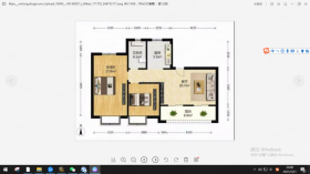 世茂九龙庭 3室1厅1卫 90m&sup2;