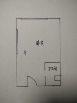 正泰江岸水苑 1室1厅1卫 42m&sup2;