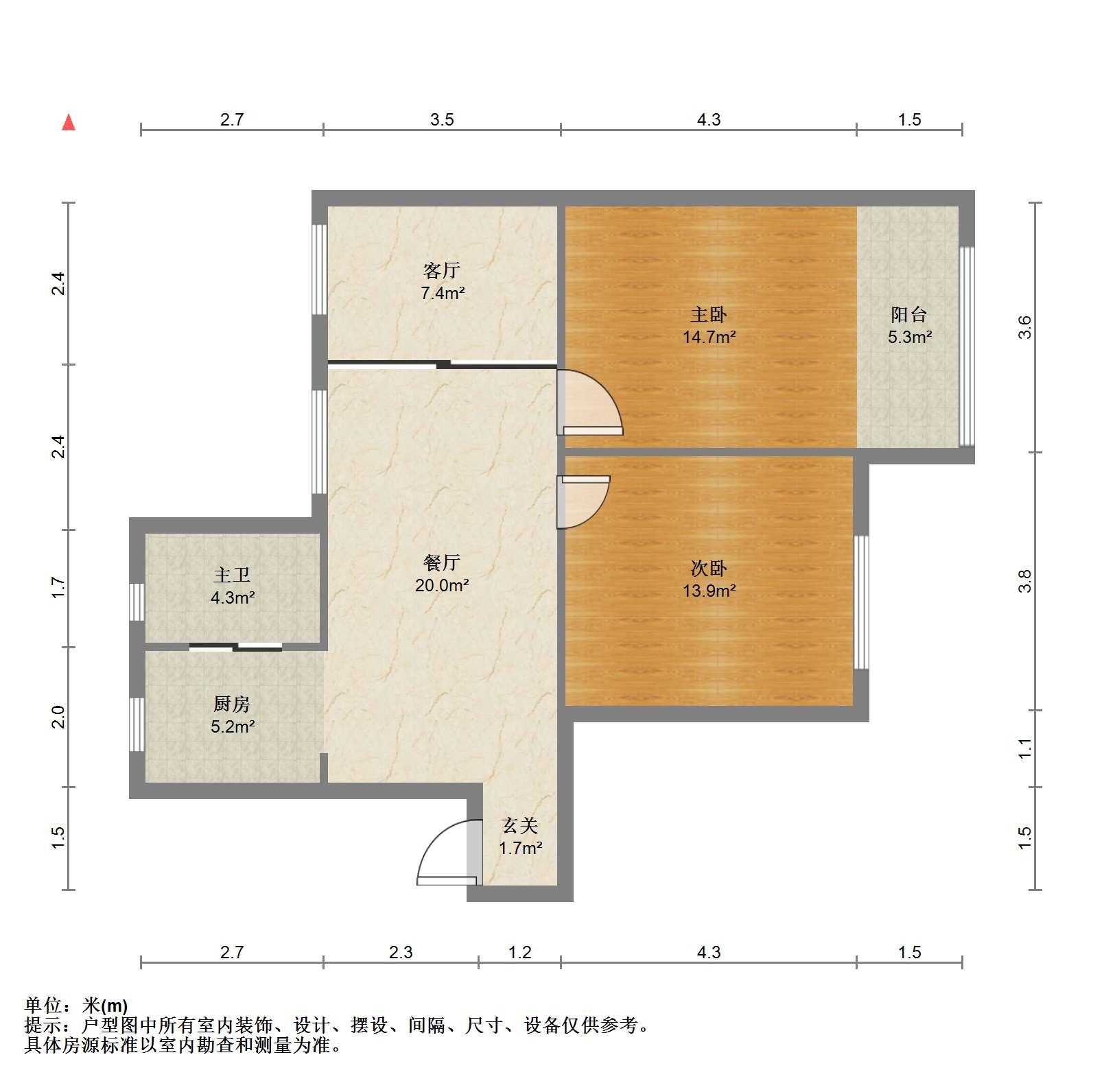 北濠桥东村 2室1厅1卫 79.15m²