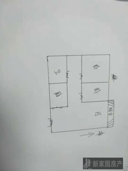 景华城 3室2厅2卫 133m&sup2;