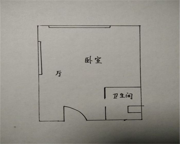 正泰江岸水苑 1室1厅1卫 40m&sup2;