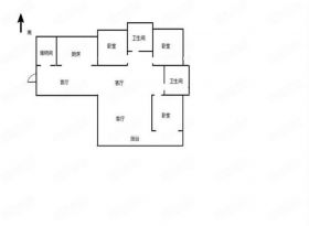 华强城 3室2厅1卫 117m&sup2;