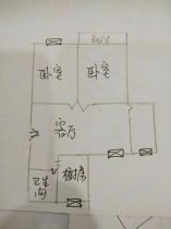 长虹新村 2室1厅1卫 74m&sup2;