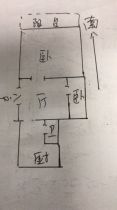 城港新村 2室1厅1卫 69.7m&sup2;