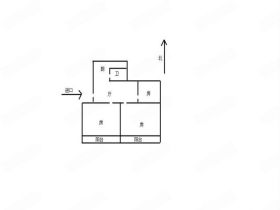 濠西园 3室1厅1卫 82m&sup2;