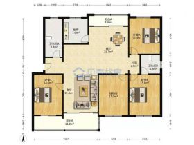 虹桥北村 4室2厅2卫 176m&sup2;