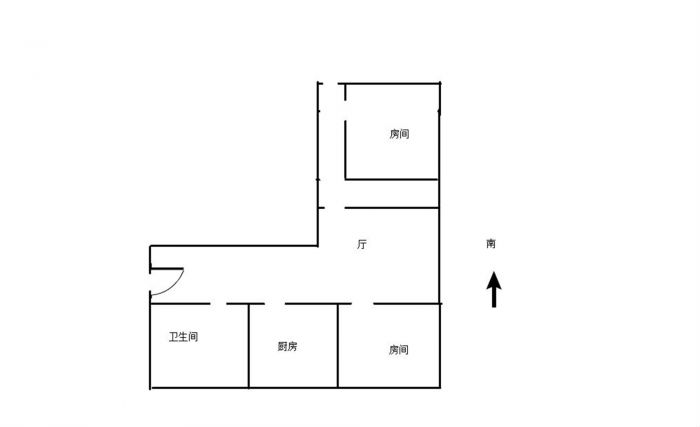 易家桥新村 2室1厅1卫 60.00m&sup2;