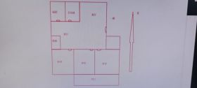 郭里园 3室2厅1卫 132m&sup2;