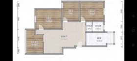 湾子头新寓 3室1厅1卫 85m&sup2;