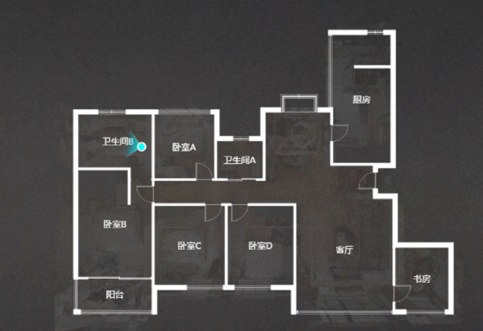 天安花园 5室2厅2卫 170m&sup2;