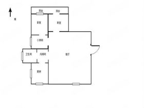 学田南苑 3室1厅1卫 90.8m&sup2;