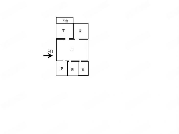 北濠桥东村 3室1厅1卫 87m&sup2;