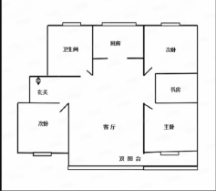 五一新村西区 3室2厅1卫 130.00m&sup2;