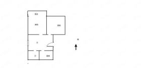易家桥新村 2室1厅1卫 60m&sup2;