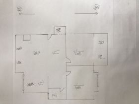 东大城市花园 2室2厅1卫 89.97m&sup2;