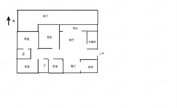 华强城 4室2厅2卫 169m&sup2;