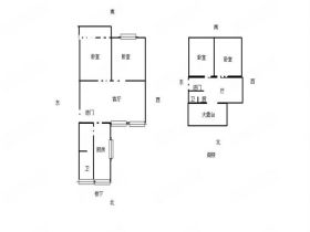 学田北苑 2室1厅1卫 85m&sup2;