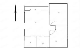 景华城 2室2厅1卫 98m&sup2;