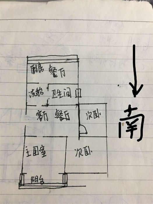 板桥东村 3室1厅1卫 81.11m&sup2;