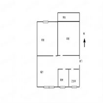 和谐怡园佳苑 2室1厅1卫 88m&sup2;
