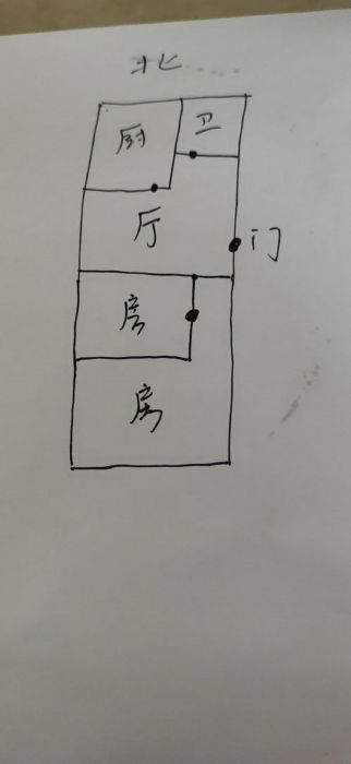 兴和家园 2室1厅1卫 80m&sup2;